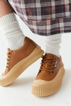 Promo 😍 Women's MUTMA Roco Platform 👟 Sneaker Brown 💯