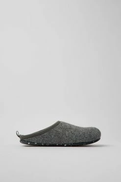 Best Sale 😍 Women's Camper Wabi Wool Slipper Grey 😍 -Dr. Martens Sales unnamed file 2262