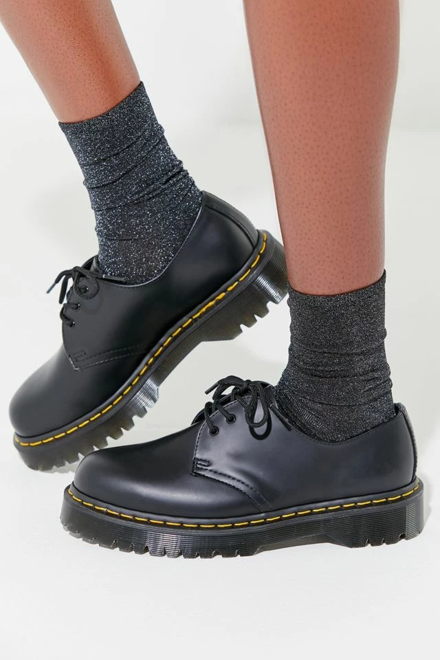 Top 10 ❤️ Women's Dr. Martens 1461 Bex Smooth Leather Platform Oxford Black 🥰 6 Top 10 ❤️ Women's Dr. Martens 1461 Bex Smooth Leather Platform Oxford Black 🥰 - Image 4