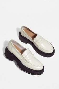 Dr. Martens Sales 14 Cheap 🔔 Urban Outfitters 👩 Women's UO Marcy Ecru Loafer White ✔️