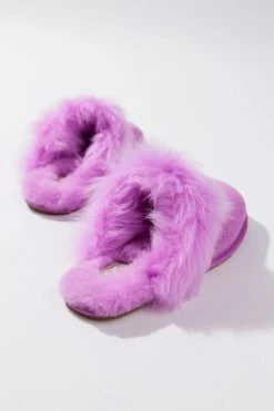 Best Pirce 🔔 Women's UGG Scuff Sis Sheepskin Slipper Purple Ruby 😍 -Dr. Martens Sales unnamed file 2292