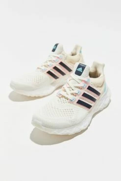 Buy 🎉 Women's Adidas Ultraboost Web DNA 👟 Sneaker Off White + Legend Ink + Bliss Blue 💯