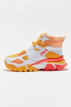 Top 10 🥰 Women's FILA Vittori High-Top 👟 Sneaker Orange 🛒