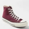 Hot Sale ✨ Women's Converse Chuck 70 Canvas High Top 👟 Sneaker Dark Beetroot + Egret 🛒