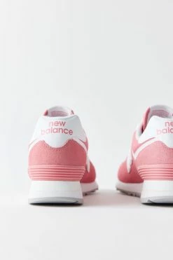 New 🔔 Women's New Balance 574 ☀️ Summer 👟 Sneaker Natural Pink + White ❤️ -Dr. Martens Sales unnamed file 368