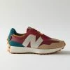 Cheap 💯 Women's New Balance 327 👩 Women’s Lifestyle 👟 Sneaker Earth Red + Mountain Orange ⌛ -Dr. Martens Sales unnamed file 402