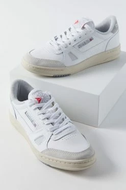 Best Sale 🥰 Women's Reebok LT Court 👟 Sneaker White + Pure Grey + Alabaster 💯