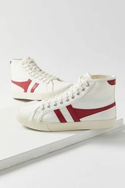 Cheapest ✨ Women's Gola Classics Tennis Mark Cox High Top 👟 Sneaker Red ⭐ -Dr. Martens Sales unnamed file 455