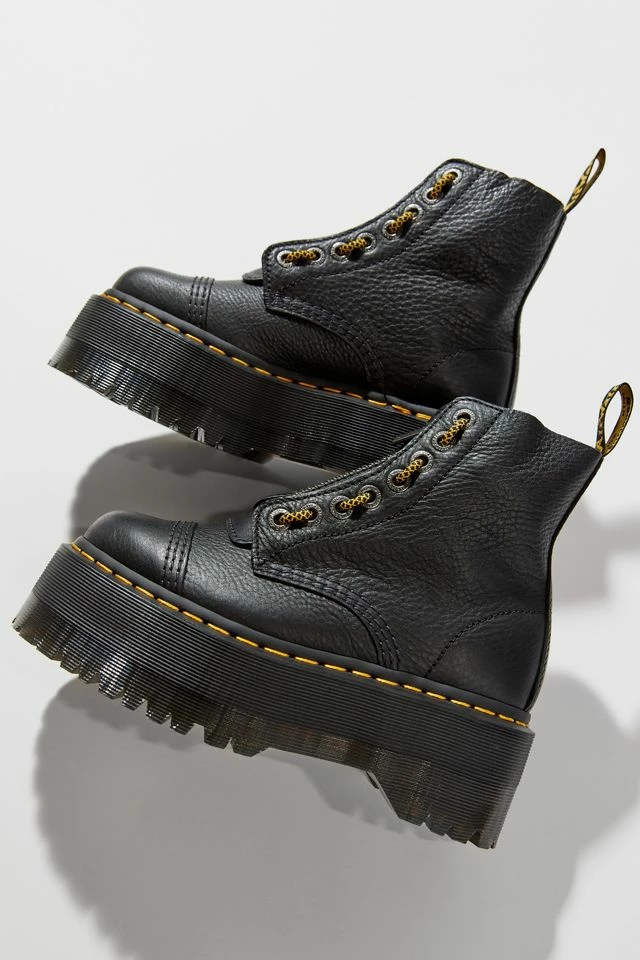 Budget ๐ Women's Dr. Martens Sinclair Max Pisa Leather Platform Boot Black ๐ 3 Budget ๐ Women's Dr. Martens Sinclair Max Pisa Leather Platform Boot Black ๐