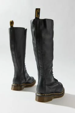 Best Pirce 🌟 Women's Dr. Martens 1B60 Virginia Leather Knee-High Boot Black 😍 -Dr. Martens Sales unnamed file 497