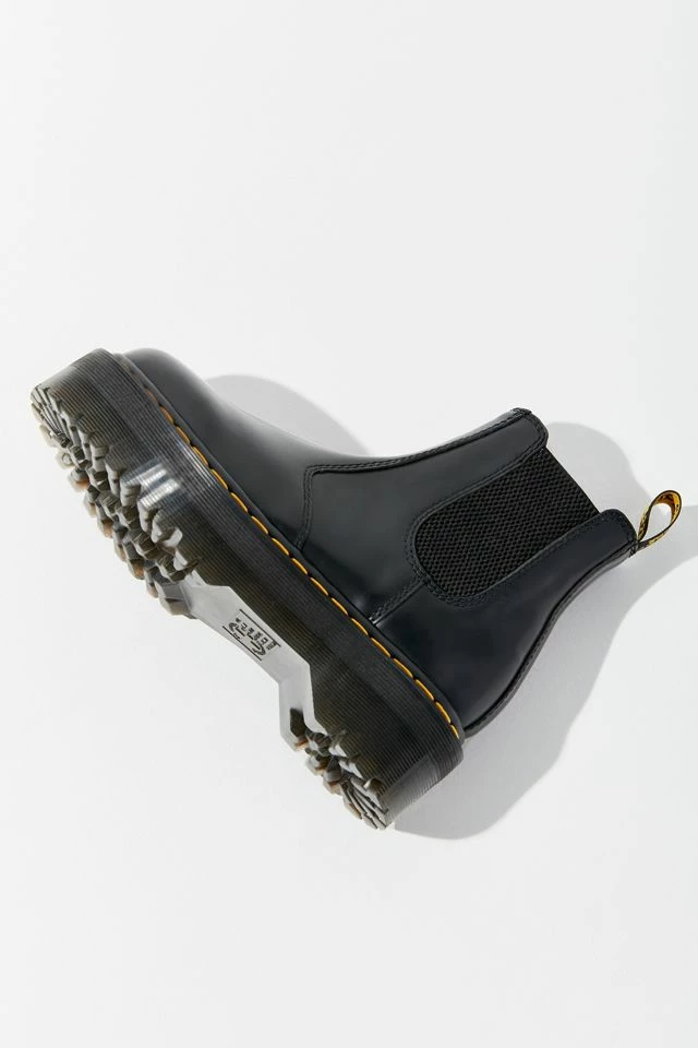 New ๐งจ Women's Dr. Martens 2976 Quad Smooth Leather Platform Chelsea Boot Black ๐ 4 New ๐งจ Women's Dr. Martens 2976 Quad Smooth Leather Platform Chelsea Boot Black ๐ - Image 2