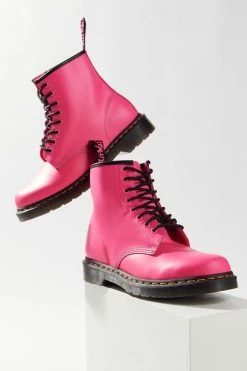 Buy 🛒 Women's Dr. Martens 1460 Neon Smooth Leather Boot Clash Pink ⌛ -Dr. Martens Sales unnamed file 565