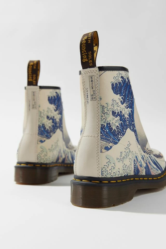Outlet ๐คฉ Women's Dr. Martens The Met Great Wave Leather Boot Beige Multi โ๏ธ 5 Outlet ๐คฉ Women's Dr. Martens The Met Great Wave Leather Boot Beige Multi โ๏ธ - Image 3