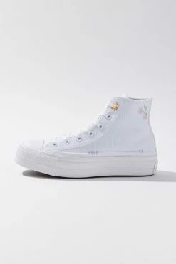 Outlet 🎉 Women's Converse Chuck Taylor All Star Autumn Embroidery Lift Platform 👟 Sneaker White + Moonstone Violet + Mouse 🥰 -Dr. Martens Sales unnamed file 63