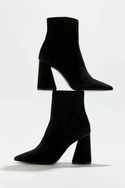 Cheap ⌛ Women's Steve Madden Valor Black Suede Ankle Boot Black 🌟 -Dr. Martens Sales unnamed file 631