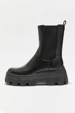 Budget 🧨 Women's Circus NY Ana Tall Chelsea Lug Boot Black 🔥 -Dr. Martens Sales unnamed file 655