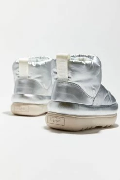 Outlet 🧨 Women's UGG Classic Maxi Mini Ankle Boot Metallic Silver 🎉 -Dr. Martens Sales unnamed file 669