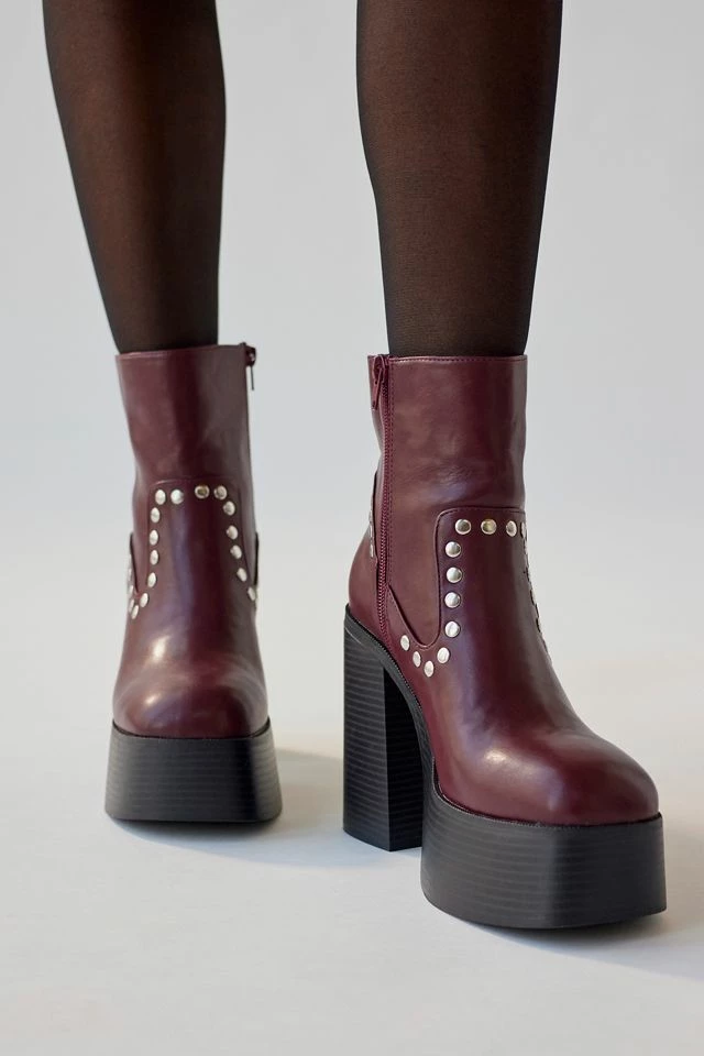 Top 10 ๐ Urban Outfitters ๐ฉ Women's UO Noreen Studded Platform Boot Maroon ๐งจ 5 Top 10 ๐ Urban Outfitters ๐ฉ Women's UO Noreen Studded Platform Boot Maroon ๐งจ - Image 3