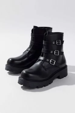 New ❤️ Women's Vagabond 👟 Shoemakers Cosmo 2.0 Buckle Boot Black 😉