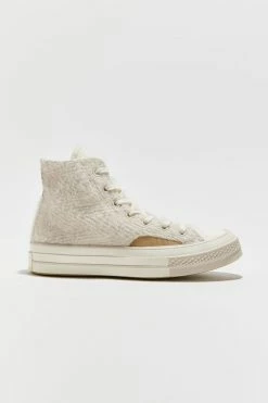 Buy 👏 Women's Converse Chuck Taylor 70 Fuzzy Utility High Top 👟 Sneaker Desert Sand + Nomad Khaki + Egret 👏