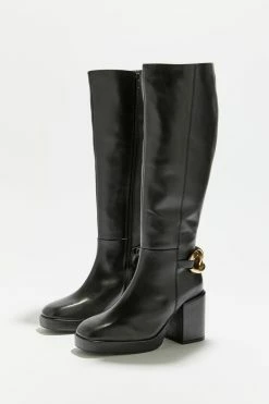 Hot Sale ✔️ Women's Seychelles No Love Lost Chain Tall Boot Black 🛒 -Dr. Martens Sales unnamed file 869