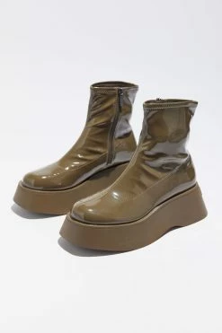 Flash Sale 👍 Women's Circus NY Garland Platform Boot Olive ✔️ -Dr. Martens Sales unnamed file 884