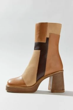 Deals 🥰 Women's Steve Madden Fantsie Patchwork Platform Boot Brown Multi 🥰 -Dr. Martens Sales unnamed file 966