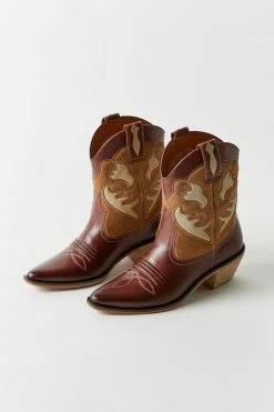 Hot Sale 🎉 Urban Outfitters 👩 Women's UO Lynn Mixed Cowboy Boot Neutral Multi 👏 -Dr. Martens Sales unnamed file 979